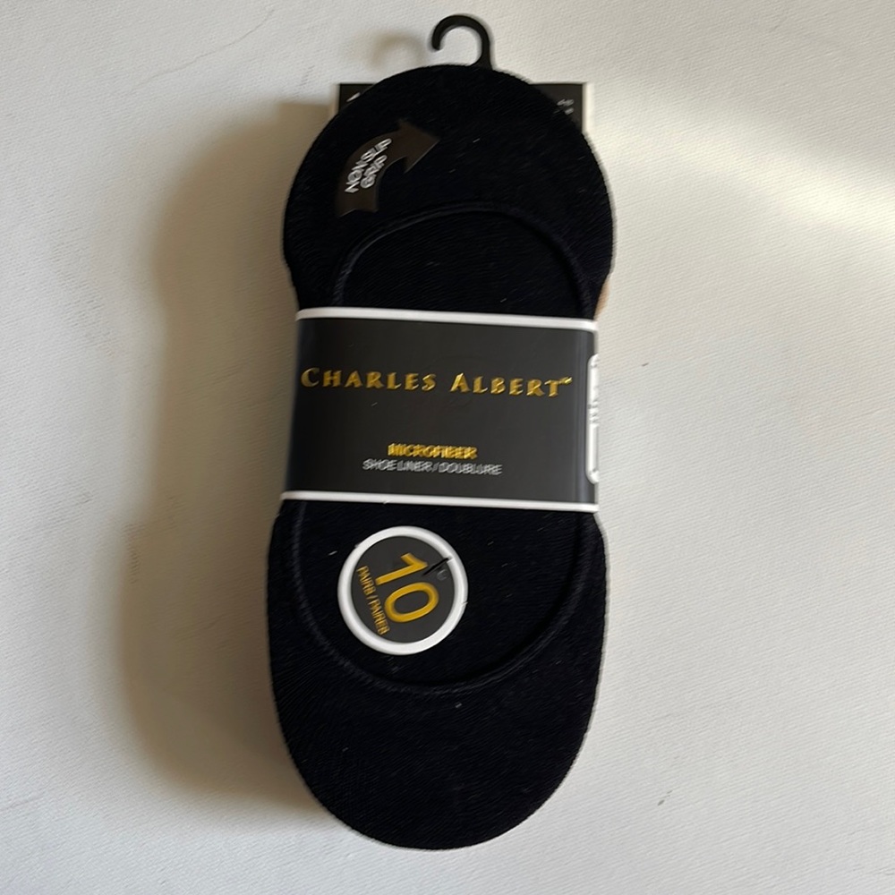 Charles Albert 10-pair Microfiber Shoe Liner